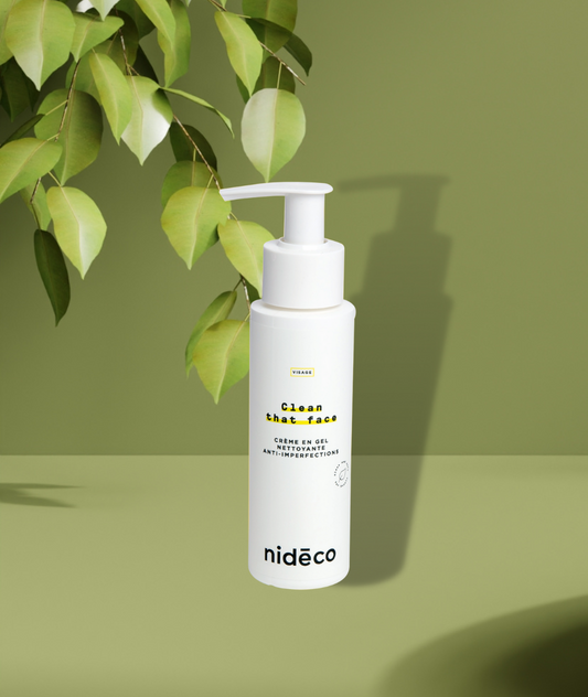 Nettoyant visage crème en gel anti-imperfections